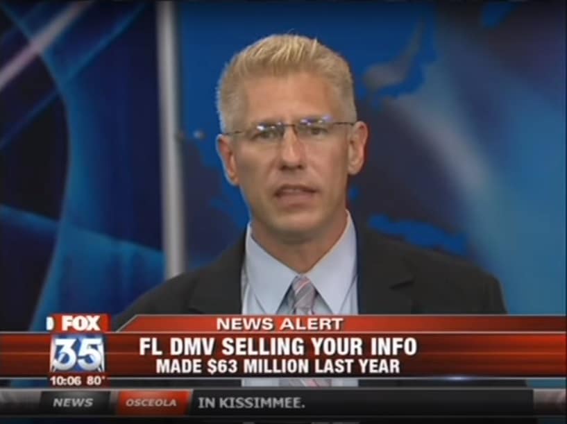 DMV Selling Personal Info Florida